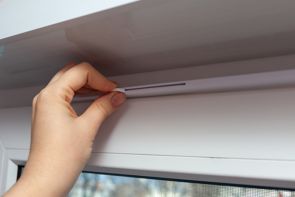 box bay window​ with tickle vent for ventillation 
